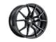 XO Luxury Verona Matte Black Wheel; 19x9 (97-04 Corvette C5)