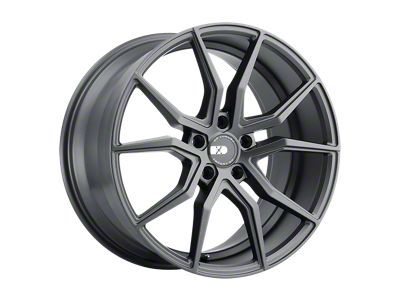 XO Luxury Verona Matte Gunmetal Wheel; 19x9 (97-04 Corvette C5)