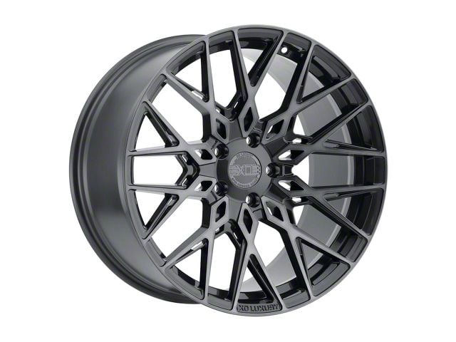 XO Luxury Phoenix Gunmetal with Brushed Gunmetal Face Wheel; 22x9 (21-24 Mustang Mach-E)