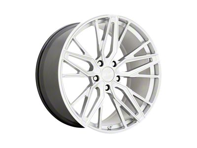 XO Luxury Zurich Hyper Silver with Mirror Cut Face Wheel; 20x9; 35mm Offset (21-25 Mustang Mach-E)