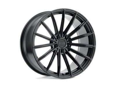 XO Luxury London Matte Black Wheel; 20x9; 15mm Offset (24-25 Mustang)