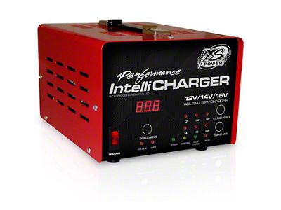 XS Power AGM IntelliCharger; 110V; 12/14/16-Volt