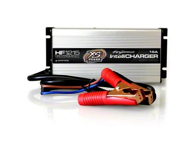 XS Power High Frequency AGM IntelliCharger; 15 Amp; 12-Volt
