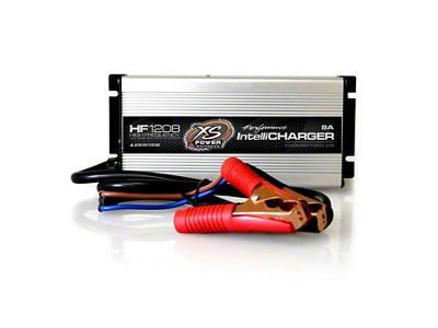 XS Power High Frequency AGM IntelliCharger; 8 Amp; 12-Volt