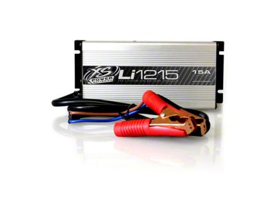 XS Power High Frequency Lithium IntelliCharger; 15 Amp; 12-Volt