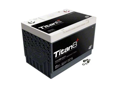 XS Power Titan8 LTO Series PWR-S5-3400 Lithium Battery; 12-Volt (Universal; Some Adaptation May Be Required)