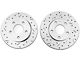 Xtreme Stop Precision Cross-Drilled and Slotted Brake Rotor and Carbon Graphite Pad Kit; Front and Rear (99-04 Mustang GT, V6)