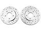 Xtreme Stop Precision Drilled and Slotted Brake Rotor and Ceramic Pad Kit; Front and Rear (99-04 Mustang GT, V6)