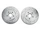 Xtreme Stop Precision Cross-Drilled and Slotted Brake Rotor and Carbon Graphite Pad Kit; Front and Rear (11-14 Mustang GT w/ Performance Pack; 12-13 Mustang BOSS 302; 07-12 Mustang GT500)