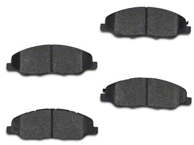 Xtreme Stop Carbon Graphite Brake Pads; Front Pair (11-14 Mustang GT w/o Performance Pack, V6)