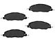 Xtreme Stop Carbon Graphite Brake Pads; Front Pair (11-14 Mustang GT w/o Performance Pack, V6)