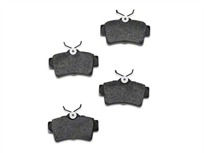 Xtreme Stop Carbon Graphite Brake Pads; Rear Pair (94-04 Mustang Cobra, Bullitt, Mach 1)