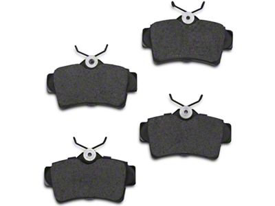 Xtreme Stop Performance Ceramic Brake Pads; Rear Pair (94-04 Mustang GT, V6)