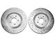 Xtreme Stop Precision Cross-Drilled and Slotted Rotors; Front Pair (11-14 Mustang GT w/ Performance Pack; 12-13 Mustang BOSS 302; 07-12 Mustang GT500)