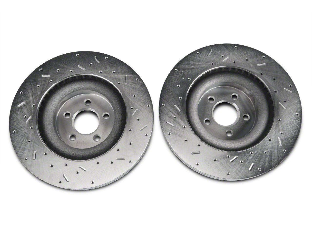 Xtreme Stop Mustang Precision Cross-Drilled and Slotted