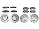 Xtreme Stop Precision Cross-Drilled & Slotted Brake Rotor & Carbon Graphite Pad Kit - Front & Rear (15-23 Mustang EcoBoost w/o Performance Pack, V6)