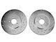 Xtreme Stop Precision Drilled and Slotted Brake Rotor and Ceramic Pad Kit; Front (94-04 Mustang Cobra, Bullitt, Mach 1)