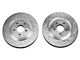 Xtreme Stop Precision Drilled and Slotted Brake Rotor and Ceramic Pad Kit; Rear (05-10 Mustang)