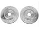Xtreme Stop Precision Cross-Drilled and Slotted Brake Rotor and Carbon Graphite Pad Kit; Front (11-14 Mustang GT w/ Performance Pack; 12-13 Mustang BOSS 302; 07-12 Mustang GT500)