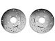 Xtreme Stop Precision Cross-Drilled and Slotted Brake Rotor and Ceramic Pad Kit; Front (94-98 Mustang GT, V6)