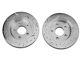Xtreme Stop Precision Cross-Drilled and Slotted Brake Rotor and Ceramic Pad Kit; Rear (94-04 Mustang GT, V6)