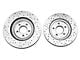 Xtreme Stop Precision Cross-Drilled and Slotted Brake Rotor and Ceramic Pad Kit; Front and Rear (11-14 Mustang GT)