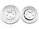 Xtreme Stop Precision Cross-Drilled and Slotted Brake Rotor and Ceramic Pad Kit; Front and Rear (94-04 Mustang Cobra, Bullitt, Mach 1)