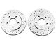Xtreme Stop Precision Cross-Drilled and Slotted Brake Rotor and Ceramic Pad Kit; Front and Rear (94-98 Mustang GT, V6)