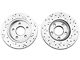 Xtreme Stop Precision Cross-Drilled and Slotted Brake Rotor and Ceramic Pad Kit; Front and Rear (94-98 Mustang GT, V6)