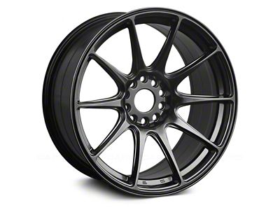 XXR 527 Chromium Black Wheel; 18x8.75 (05-09 Mustang GT, V6)