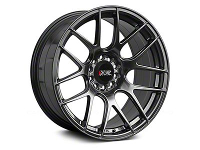 XXR 530 Chromium Black Wheel; 17x8.25 (05-09 Mustang GT, V6)