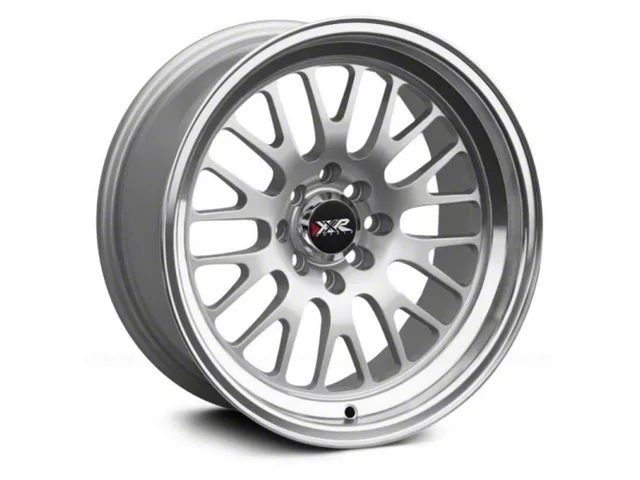 XXR 531 Hyper Silver with Machined Lip Wheel; 17x8 (05-09 Mustang GT, V6)