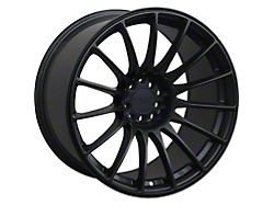 XXR 550 Flat Black Wheel; 18x8.75 (05-09 Mustang GT, V6)