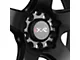 XXR 555 Flat Black Wheel; 17x8 (05-09 Mustang GT, V6)