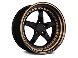 XXR 565 Black with Bronze Lip Wheel; 18x8.5 (05-09 Mustang GT, V6)