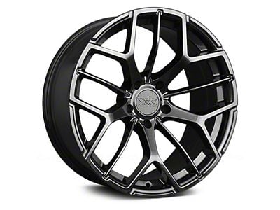 566 Chromium Black Wheel; 18x8.5; 35mm Offset (05-09 Mustang GT, V6)
