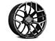 XXR 566 Chromium Black Wheel; 18x8.5 (05-09 Mustang GT, V6)