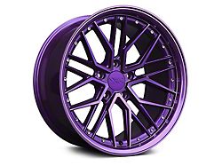 571 Diamond Cut Purple Wheel; 18x8.5; 35mm Offset (05-09 Mustang GT, V6)