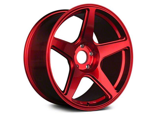 XXR Mustang 575 Candy Red Wheel; 18x8.5 575886680 (05-09 Mustang GT, V6 ...