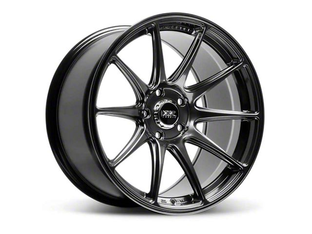 XXR 527R Chromium Black Wheel; 18x8.5 (10-15 Camaro LS, LT)