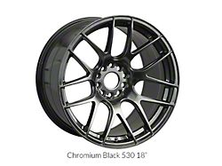 530 Chromium Black Wheel; 18x8.75; 33mm Offset (10-15 Camaro LS, LT, SS)