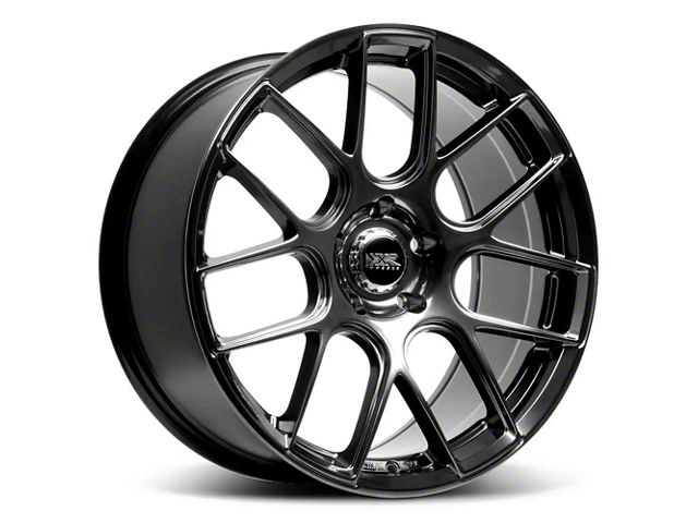 XXR 580 Chromium Black Wheel; 18x8.5 (10-15 Camaro LS, LT)