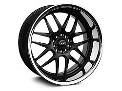 526 Black with Stainless Steel Chrome Lip Wheel; 20x9; 35mm Offset (10-14 Mustang)