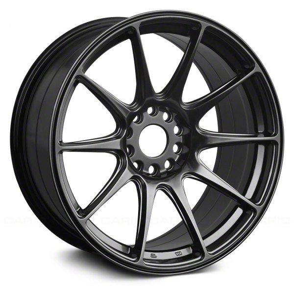 Mustang 527 Chromium Black Wheel; 17x8.25; 35mm Offset (10
