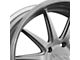 XXR 527D Silver with Machined Lip Wheel; Rear Only; 20x10.5 (10-14 Mustang)