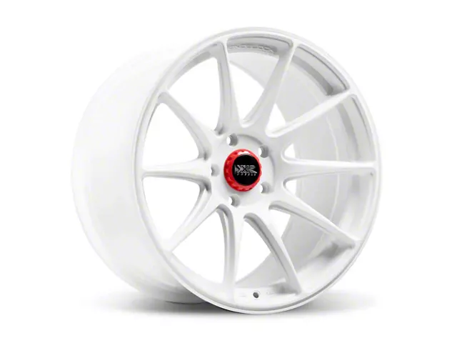 XXR 527R White Wheel; 18x8.5 (10-14 Mustang GT w/o Performance Pack, V6)