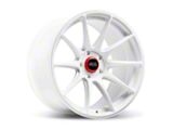 527R White Wheel; Rear Only; 18x10; 35mm Offset (10-14 Mustang)