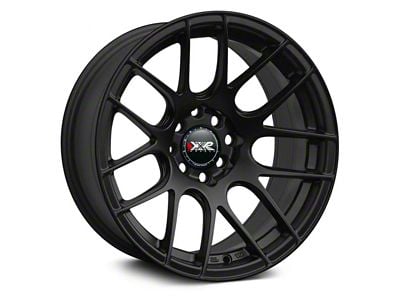 XXR 530 Flat Black Wheel; 17x8.25 (10-14 Mustang GT w/o Performance Pack, V6)