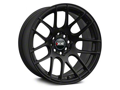 XXR 530 Flat Black Wheel; 17x8.25 (10-14 Mustang GT w/o Performance Pack, V6)