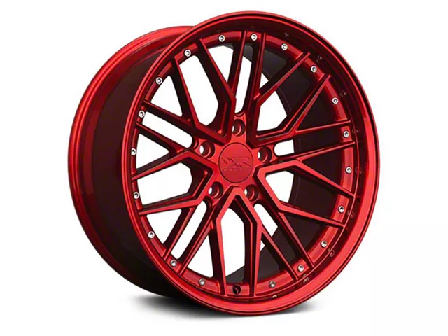 XXR 571 Candy Red Wheel; 18x8.5 (10-14 Mustang GT w/o Performance Pack, V6)